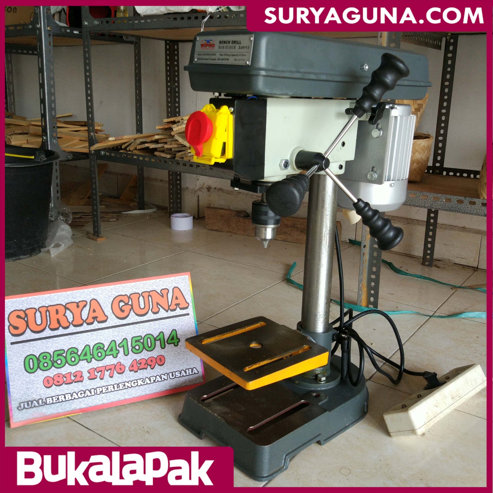 Jual Bor Listrik Duduk Merk Wipro 13 mm | SuryaGuna.com Distributor